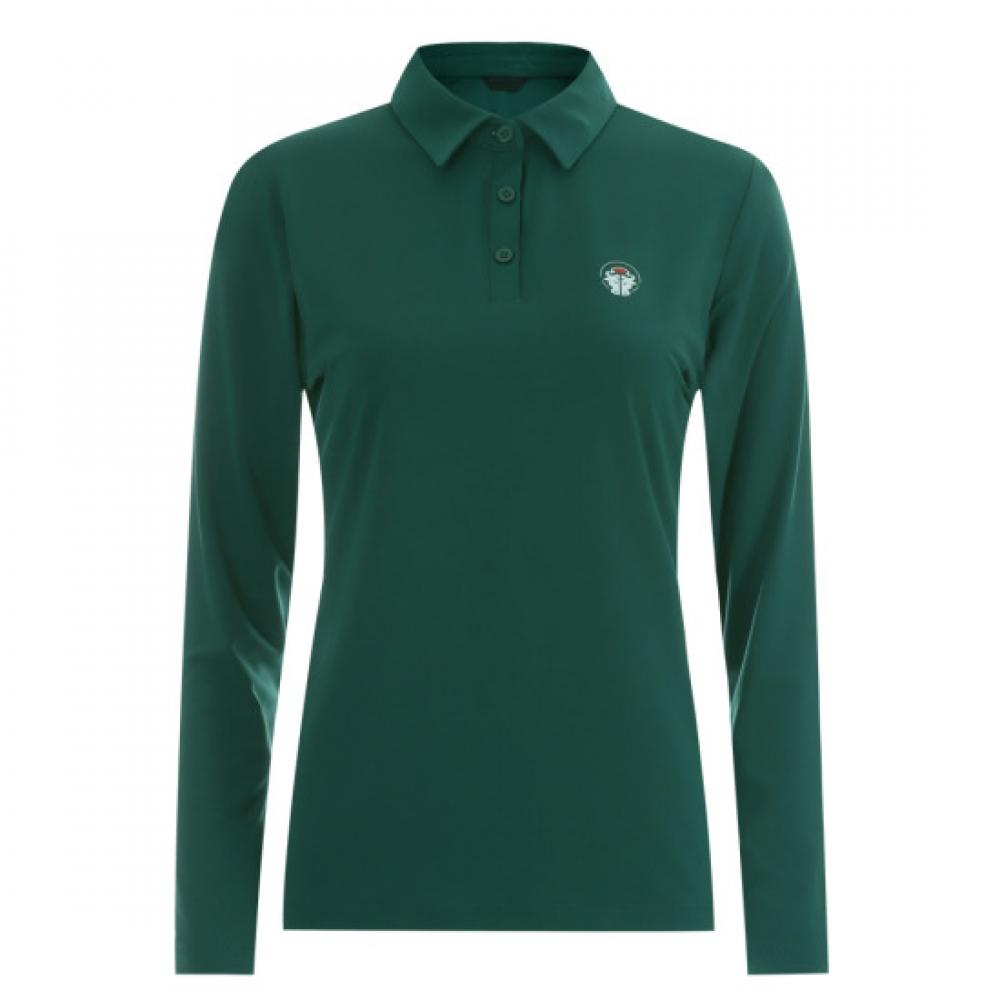 Shop   Women Collar Neck Hiking OuTdoor Long Sleeve T shirT Green Iu Wsh 11846