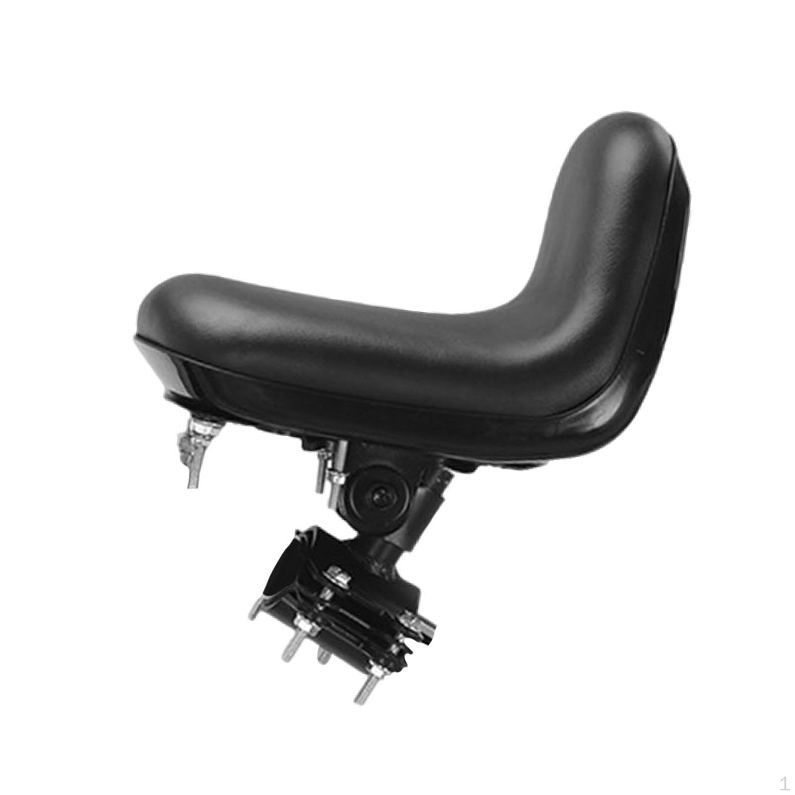 

Детское переднее велосипедное сиденье Велосипед для горной и шоссейной езды Подарок Черный чёрный