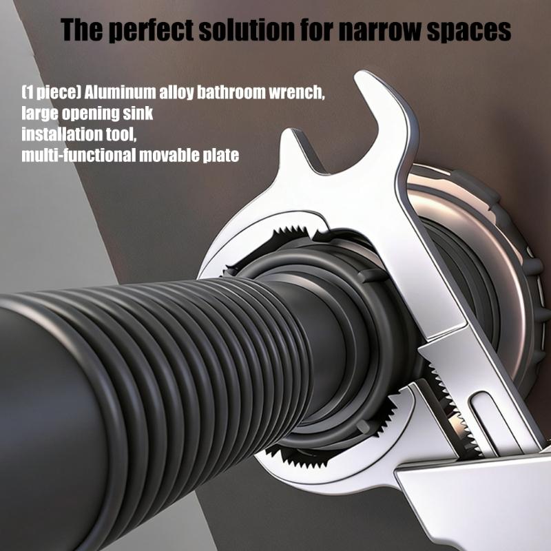 Multipurpose Slip Joint Plumbers Wrench Adjustable Spanner For Faucet Sink Repair Kitchen And Bathroom Fixture Assembly