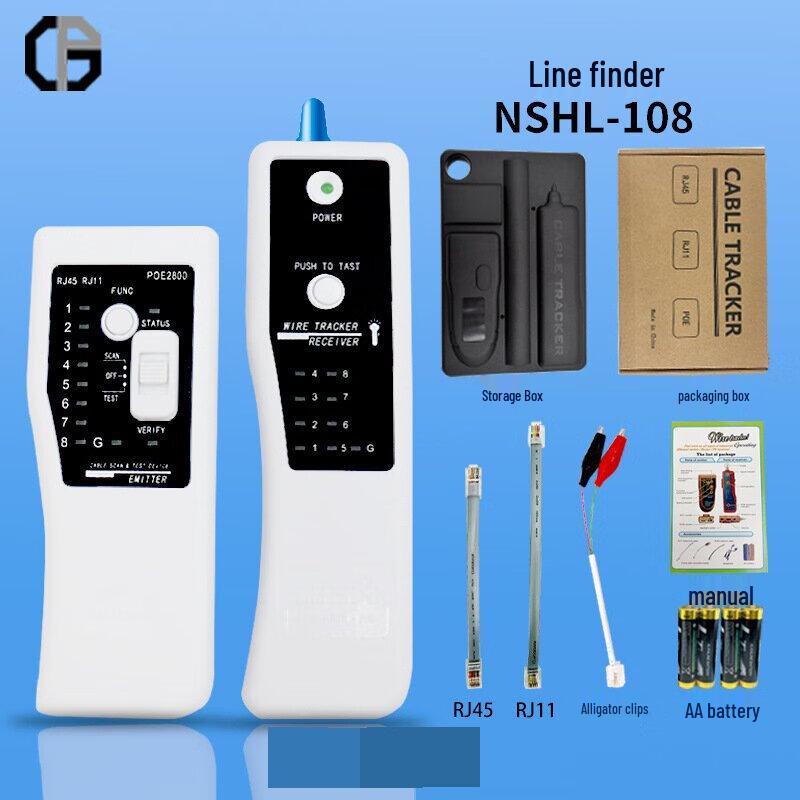 POE Gigabit Network Cable Tester CN plug (adapter included)