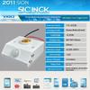 E27 Lamp Head 85-265V Automatic Light Controlled Sensor Switch White Shell For Aisle Bedroom Living Room