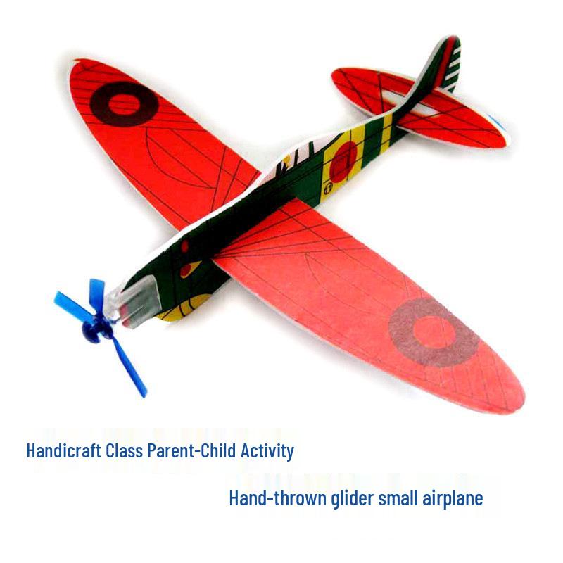 Student Creative Invention Rubber Band Powered Airplane Science Kit