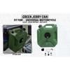 Green Jerry Can Fit "For Universal Motorcycles"