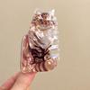 Cartoon Kitten Jaw Shark Clip Acrylic Hair Clips Cute Hair Claw Clips  for Women Girls