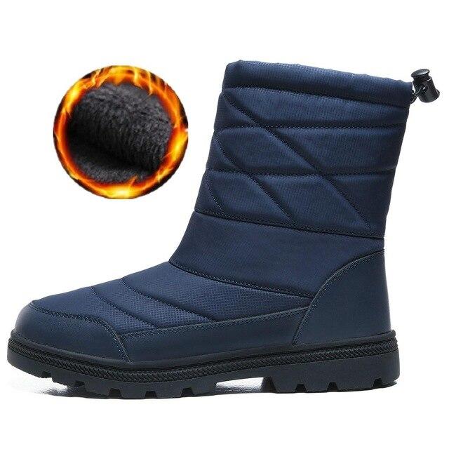 Hombre s Plus Cachemira Moda Cálida Casual Botas de Nieve Botas De Trabajo  Hombre Outdoor Impermeable comprar a buen precio — entrega gratuita,  reseñas reales con fotos — Joom