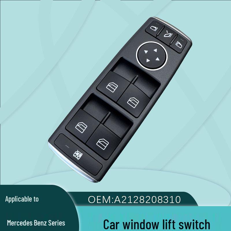 A2128208310: Compatible Electric Window Lifter Switch Assembly for Mercedes-Benz W204/W212 Electric