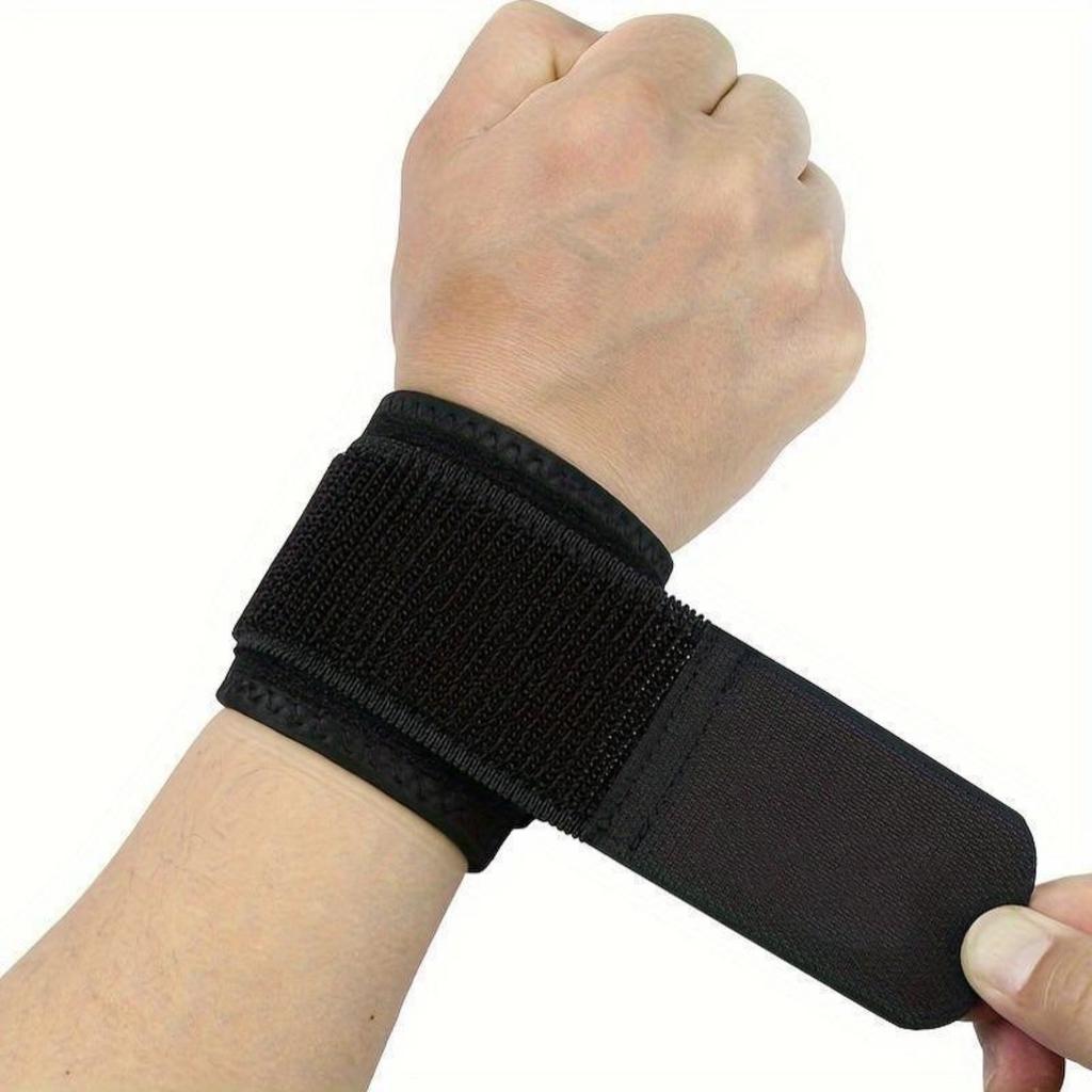 2Pcs Pressure Wristbands, Elastic Wrist Guard For Weightlifting, Badminton, Basketball, Sports Protective Gear
