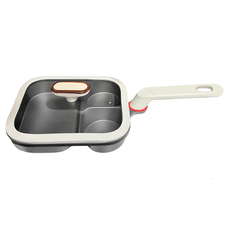 Miling 3-in-1 Non-stick Titanium Egg Frying Pan