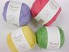 Hamanaka Pom Baby Color Medium Pack of 0188 Yarn, Weight, Col. 302, Yellow-Green, 25g, Approx. 70m, 5,