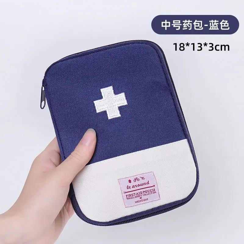 First Aid Kit Travel Outdoor Camping Useful Mini Medicine Storage Bag Camping Emergency Survival Bag Pill Case