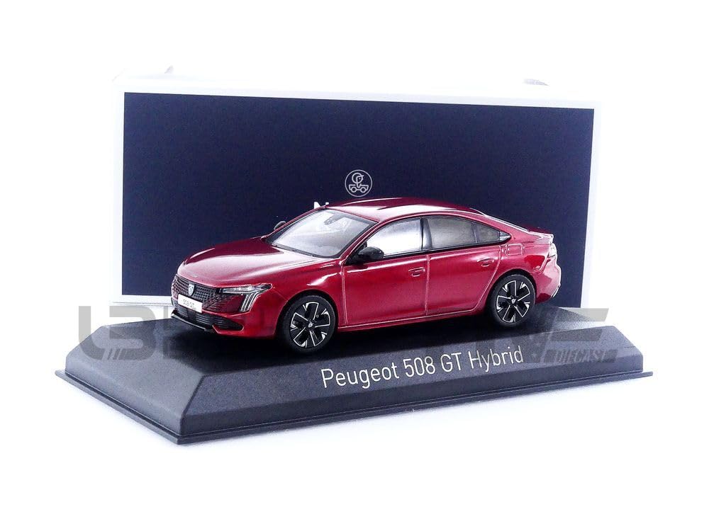 

NOREV B Peugeot 508 GT Hybrid 23 Elixir Red 475831 1/43