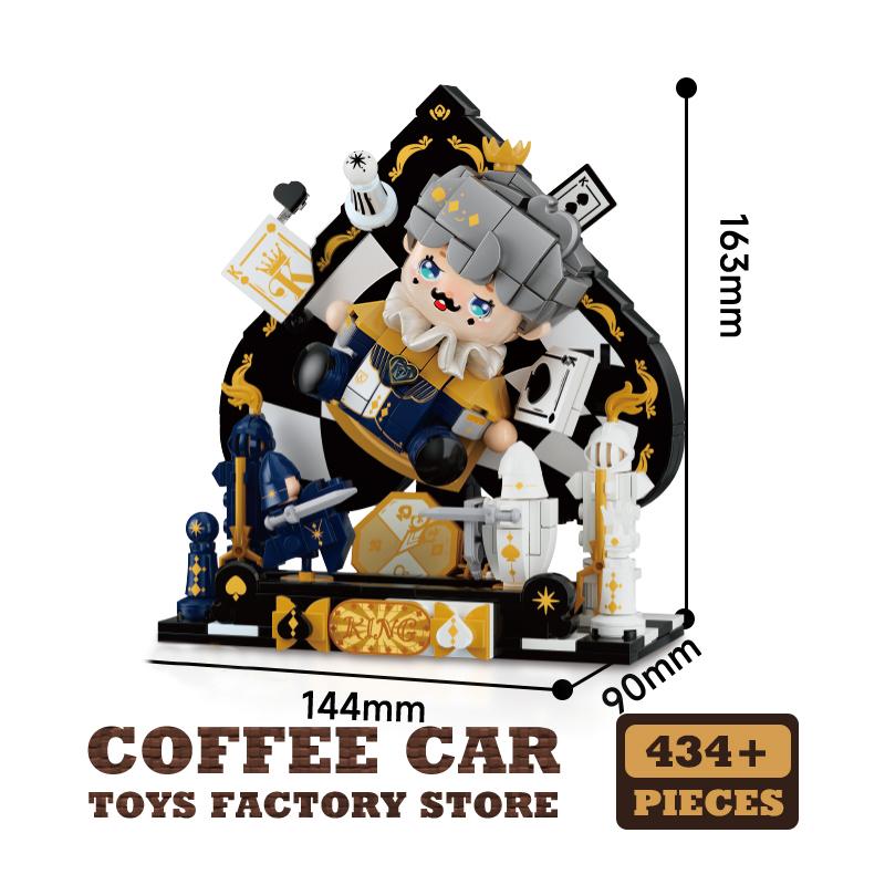 

Non-Toxic New Fairy Tale Knights Building Blocks Cute Dolls Cartoon Kingdom Queen Moc Bricks Model Anime Figures Toys Adult Children Gifts