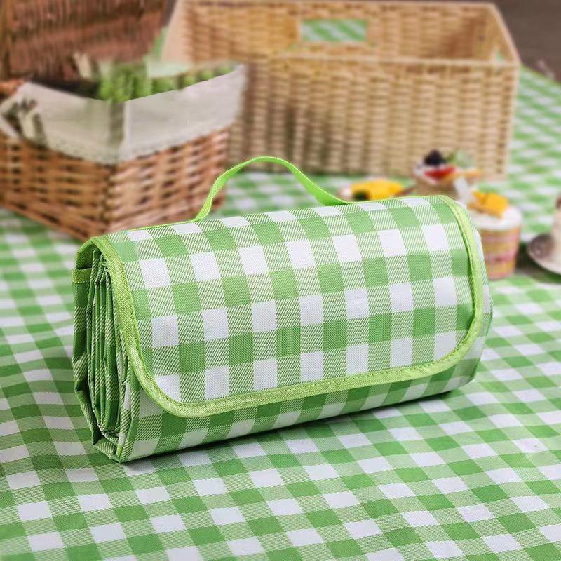 

Foldable Picnic Mat Hiking Outdoor Lawn Mats Folding Camping Mats Moisture-proof Picnic Blanket Lawn Cloth Camping Beach Carpet S 100x150cm