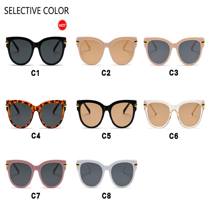 New Trendy Sunglasses Luxury Brand Design Holiday Camping Fashion Large Frame Sun Glasses Men Women Ideal Gift Sunnies