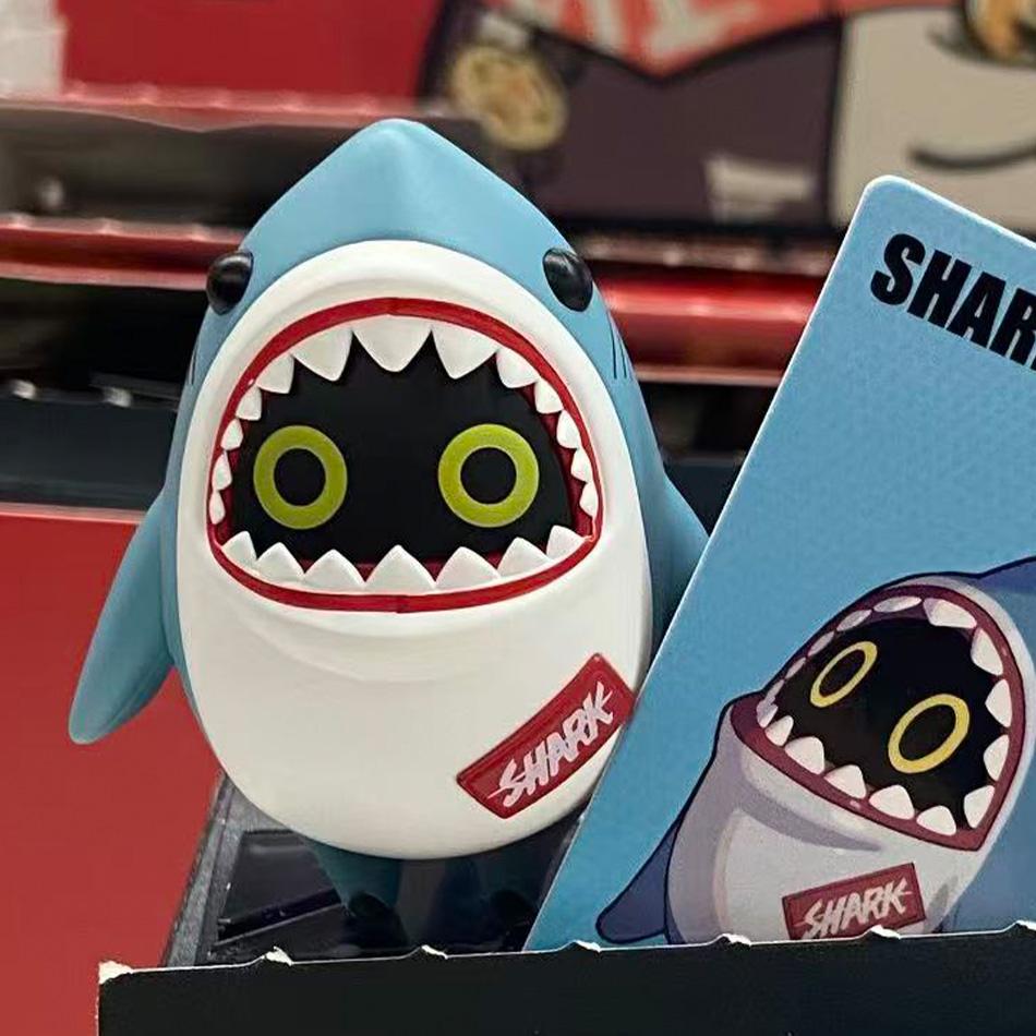 Game Zenless Zone Zero Figure Bangboo EOUS Sharkboo Amillion Cute Cartoon Accessories PVC Soft Rubber 3D Figurine Ornament Gifts