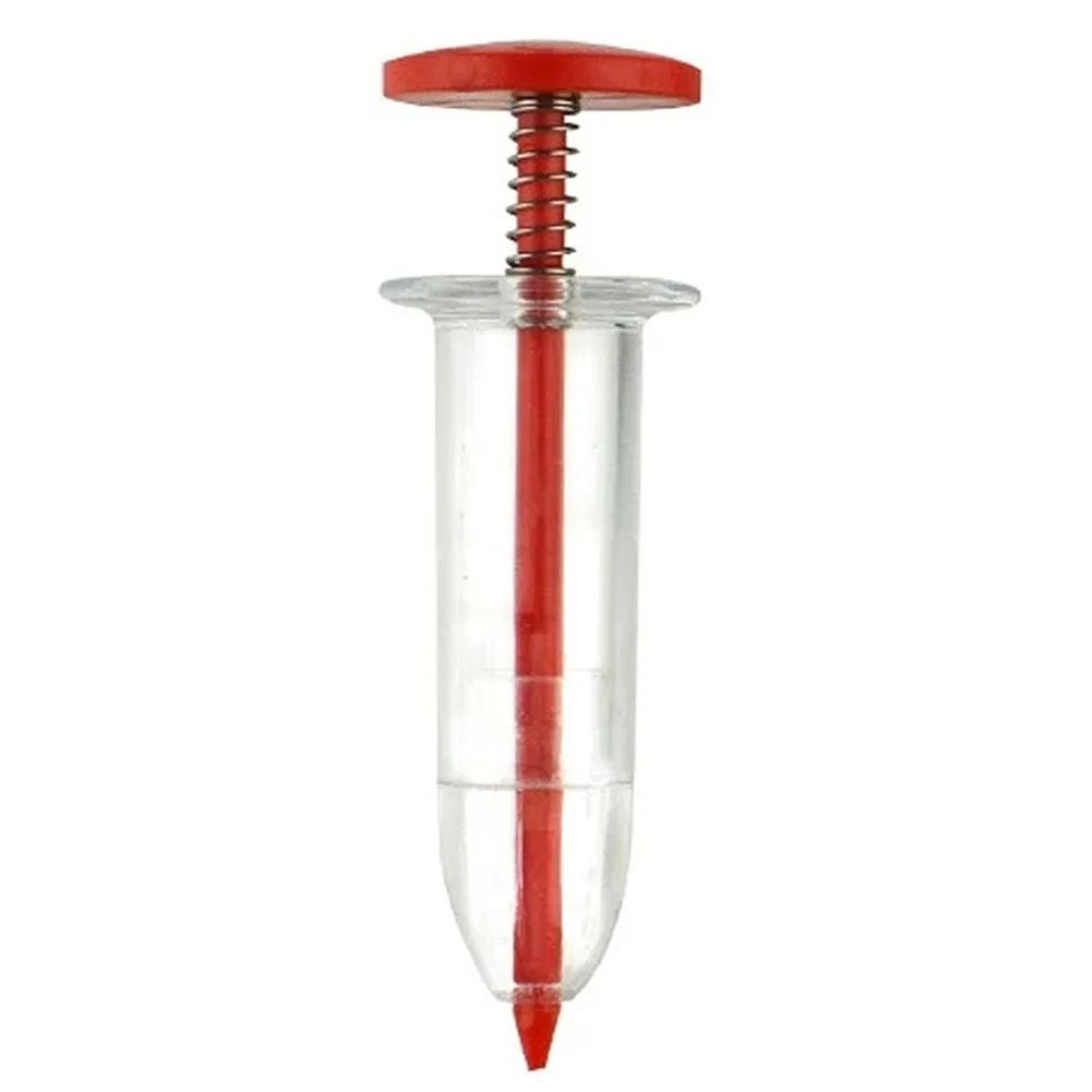 Syringe Seeder Manual Sower Seed Spreader Plastic Handheld Seed Planter Plant Seed Sower Small Seed Spreader Gardening Supplies