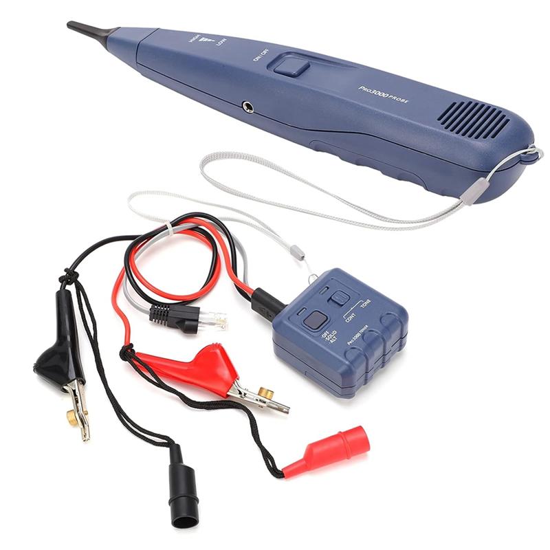 Practical-Pro3000 Tone Generator And Probe Kit, Smarttone Technology, Handheld Telephone Line Circuit Finder