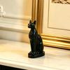3,74 Zoll hohe ägyptische Katzen-Göttin Bastet Statue, Bastet Figur Ornament des Alten Ägypten Sammlerstücke Heimdekorationen