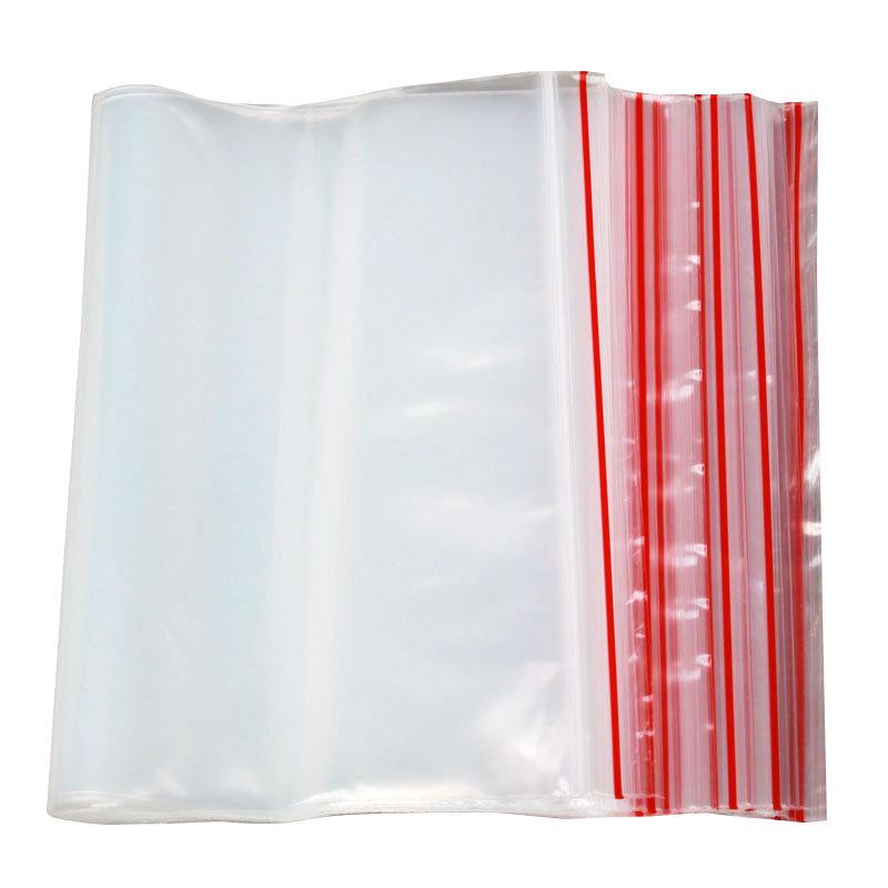 PE Transparent Self-Sealing Clothing Packaging Bag - Thickened, Clear, Resealable