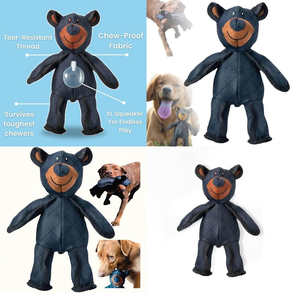 Bear Pet Cute Toy With Sound Design  For Dogs To Grind Their Teeth And Play