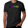 Jet Set Willy ZX Spectrum Colours T-Shirt Kawaii Clothes Blanks Customs Anime Slim Fit T Shirts for Men