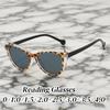 Fashion Retro Women Reading Glasses Men Trendy UV Protection Far Sight Sunglasses Unisex New Style Cat Eye Presbyopia 0+1.0+4.0