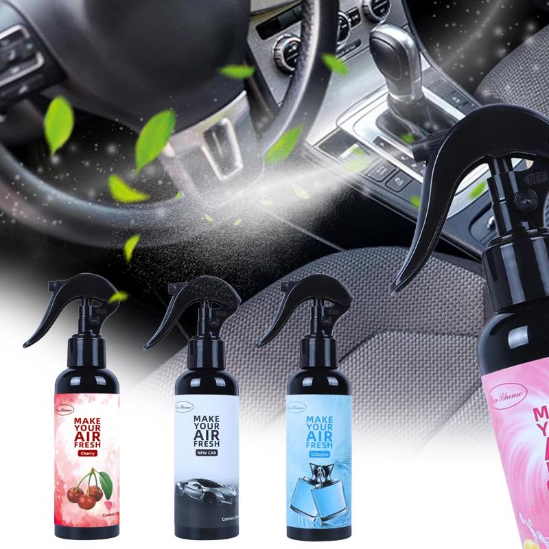 150ML Vehicle Mounted Air Freshener Hand Spray Perfume Long-lasting Air Freshener Household Air Purification Deodorant Spray