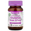 Bluebonnet Nutrition Extra Strength Chelated Iron 27mg Veggie Capsules, 90 Count