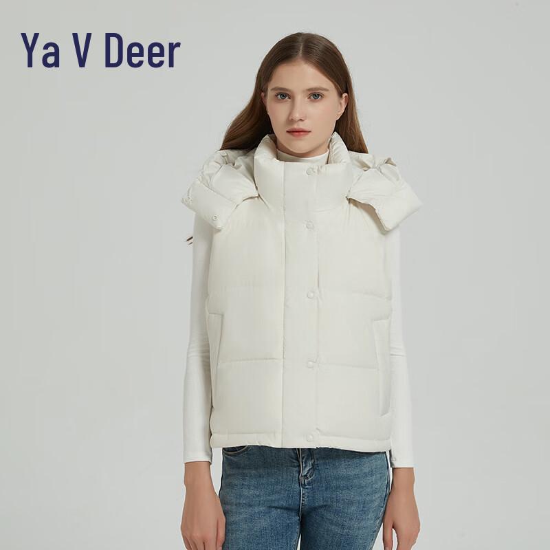 

Yalu EW Women s Detachable Hood Down Vest XL (170)