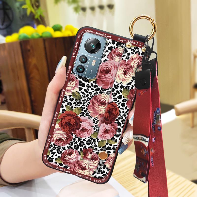 Schutzhülle mit Ständer für Blackview A85 Handschlaufe Schmutzabweisend Weiche Hülle Rückseite Handyhalter Staubdicht