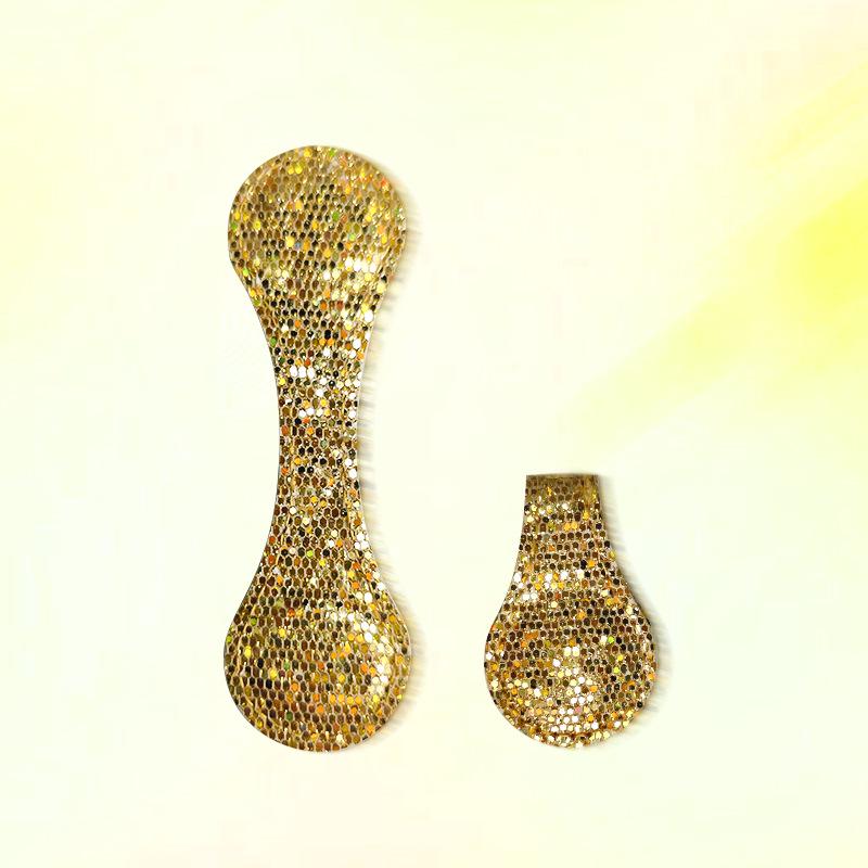 Crazy Horse Leather Double-Sided Magnetic Bookmark Clip