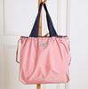 Eco-Friendly Large Waterproof Foldable Drawstring Shopping Shoulder Bag