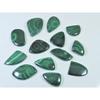13Pcs Natural Green Malachite Fancy Cabochon Loose Gemstone 257Cts. Lot C-460