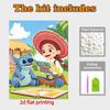Disney Pearl Painting Toy Story Trish Art Kit Adult Beginner Home Wall Decor Special Shape