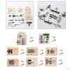 DIY Lock Latch Puzzle Parent-Child Early Education Toys Year Old