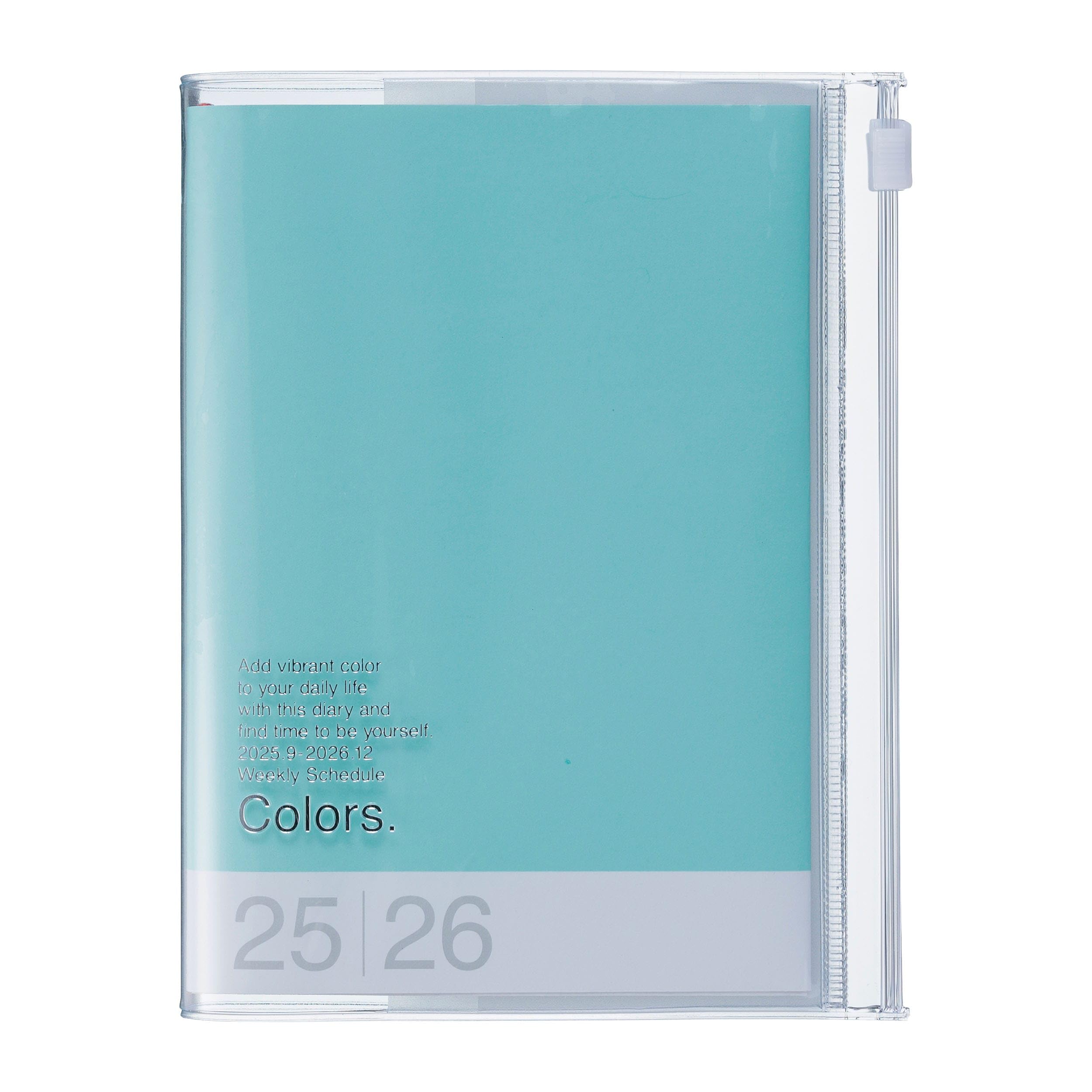 2025 Недельный вертикальный Сентябрь 2025 A6 Цвета Международный Планер, Расписание, Старт, Вариант, Мятный, MARK S Планер, 26DRI-AV02-MI мятный