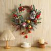 Christmas Kitchen Cabinet Wreaths, Suitable For Decorating The Kitchen Or Doors, Both Indoors And Outdoors For Holiday Decorations