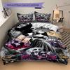 Nightmare Before Christmas Bedding 3 Piece Set Hd Print Duvet Cover Pillowcases For Teens Adult Bedroom Decoration Christmas Gift C9211591