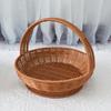 Hand-Woven Rattan Storage Basket