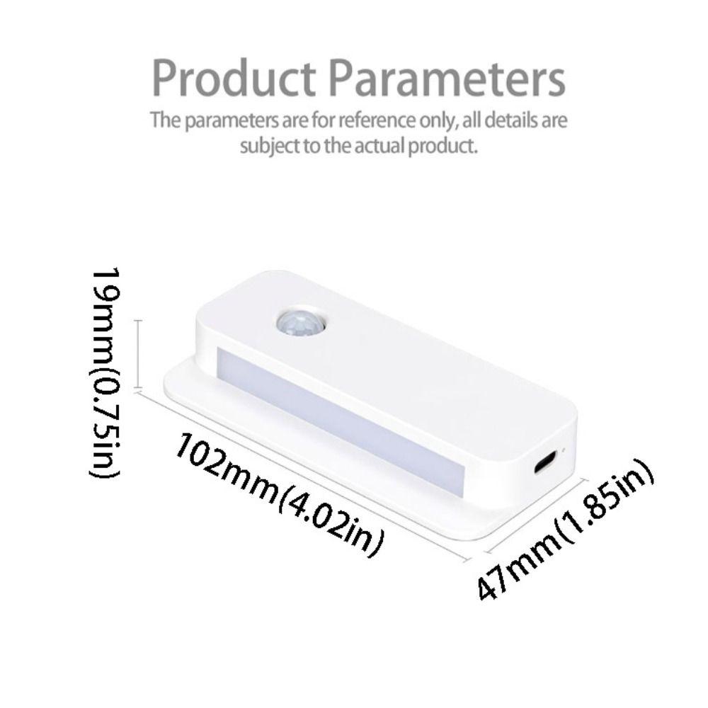Small Design Magnetic Lights Mini Size Rechargeable Lamp Wireless Lamp Stairs Lighting