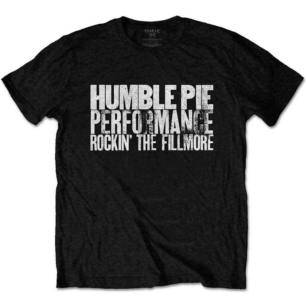 Humble Pie Rockin The Fillmore T-Shirt Black New Unisex T-Shirt XXXXL