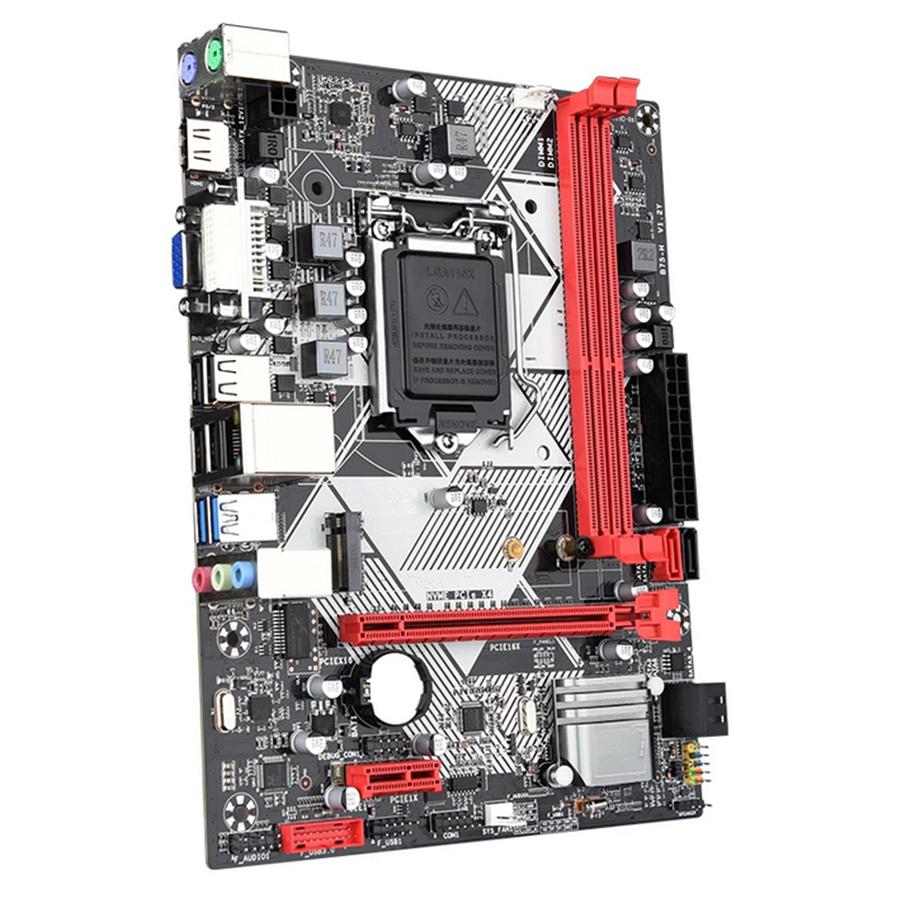 B75-H Gaming PC Motherboard LGA 1155 Support DDR3 RAM NVME USB3.0 SATA3 Placa Ma