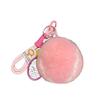 Anti Lost Rex Rabbit Fur Keyrings Plush Plush Tennis Keychain  Creative Gift