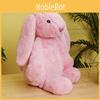 Adorable Rabbit Shy Plush Toy Soft Short Fur Stuffed Animal For Kids Playtime