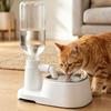 Anti-Wet Mouth Gravity Cat Water Dispenser Gravity Refill Pet Water Station  Household