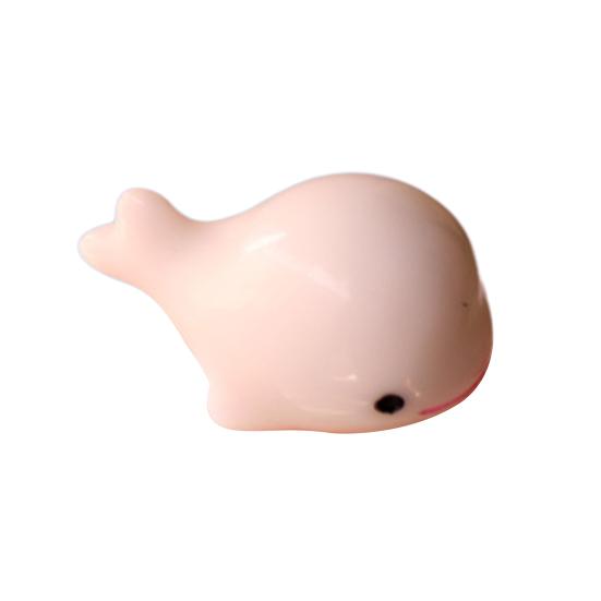 

Miniature Animal Figurine Mini Dolphin Bunny Duck Chick Elf Resin Statue Ornament Dollhouse Fairy Garden Micro Landscape Decoration A