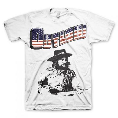 Waylon Jennings Outlaw Kings Road Mercancia Unisex T-shirt
