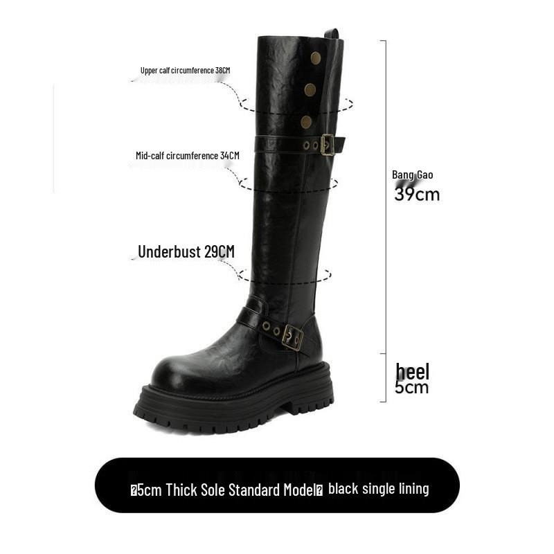 2025 New Women's British Style Martin Boots - Brown Retro Mid-Calf, Perfect for Early Autumn with Skirts