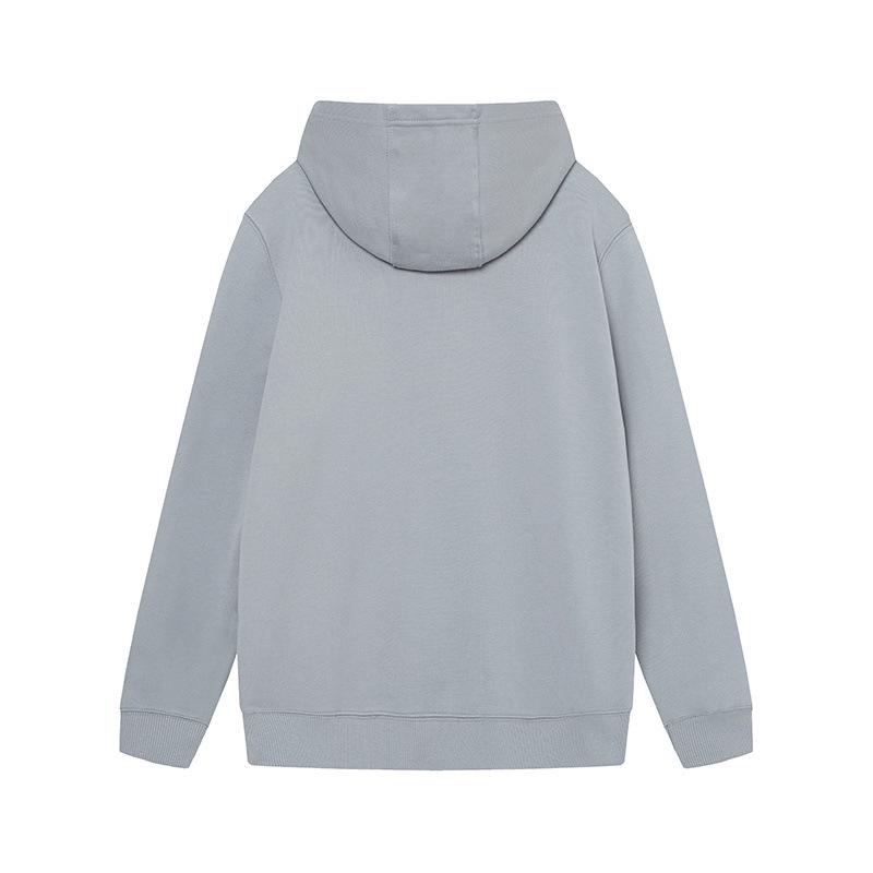 Island Beauty Compass Patch Hooded Sweatshirt - Trendy Casual Velvet