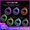 Colorful LED Fiber Optic Dance Whip: Nightclub & Performance Light-Up Accessory